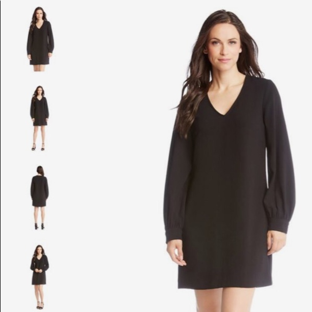 Karen Kane Blouson Sleeve Crepe S NWT